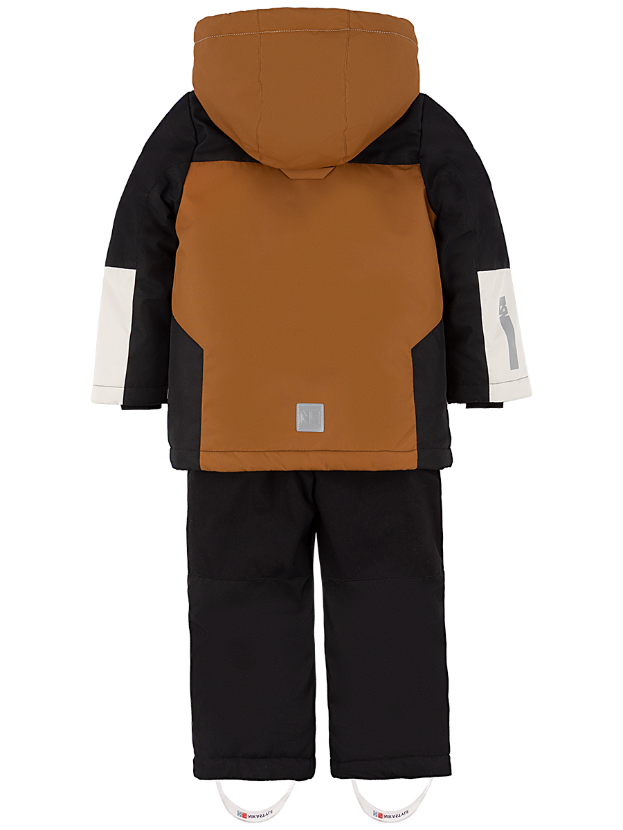 картинка Комплект зимний для мальчика NIKASTYLE 7з7124 Кэмел черный от магазина детских товаров ALiSa