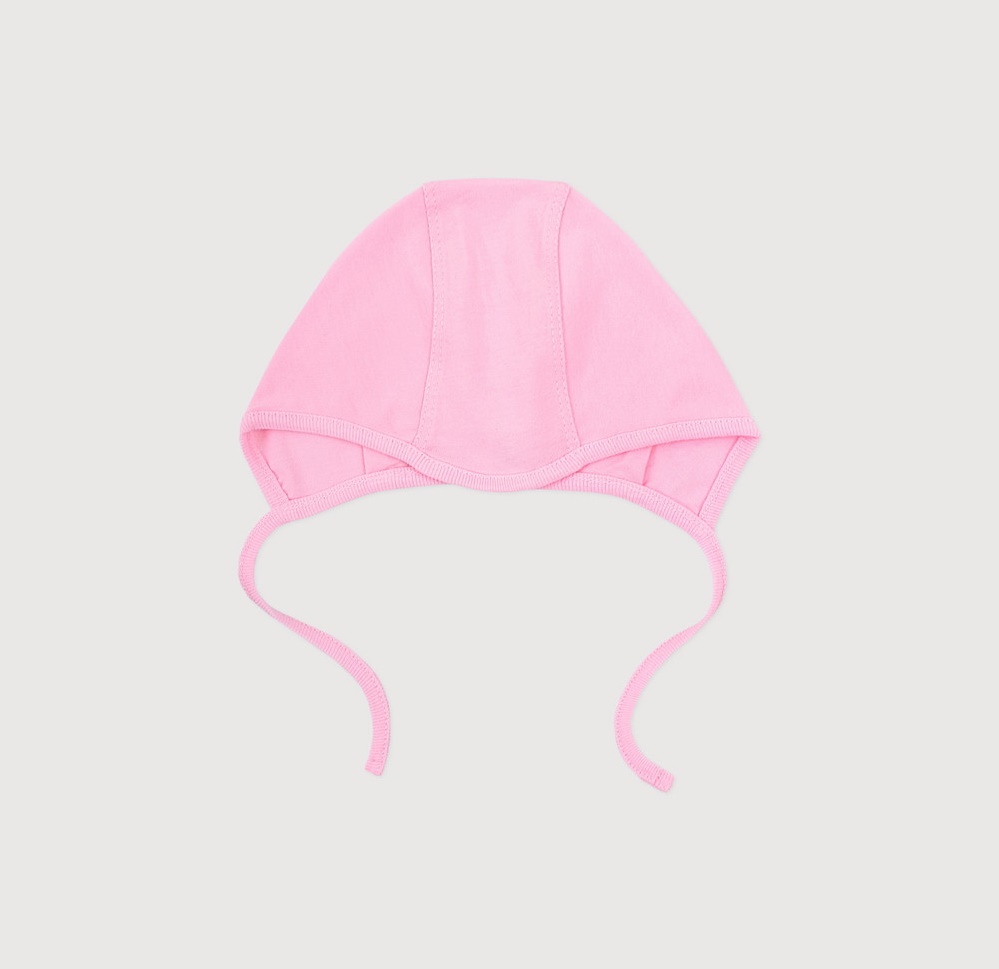 картинка Чепчик для девочки Crockid К 8062 нежно-розовый от магазина детских товаров ALiSa