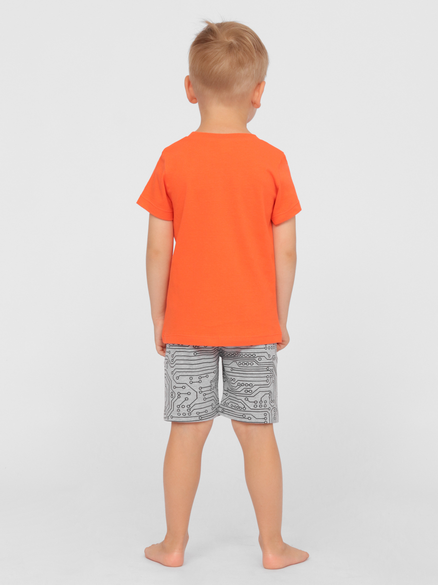 картинка Комплект для мальчика Сherubino CSKB 50071-29 Оранжевый от магазина детских товаров ALiSa