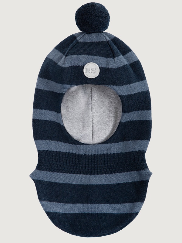 картинка Балаклава для мальчика NIKASTYLE 10м10125 Джинс неви от магазина детских товаров ALiSa