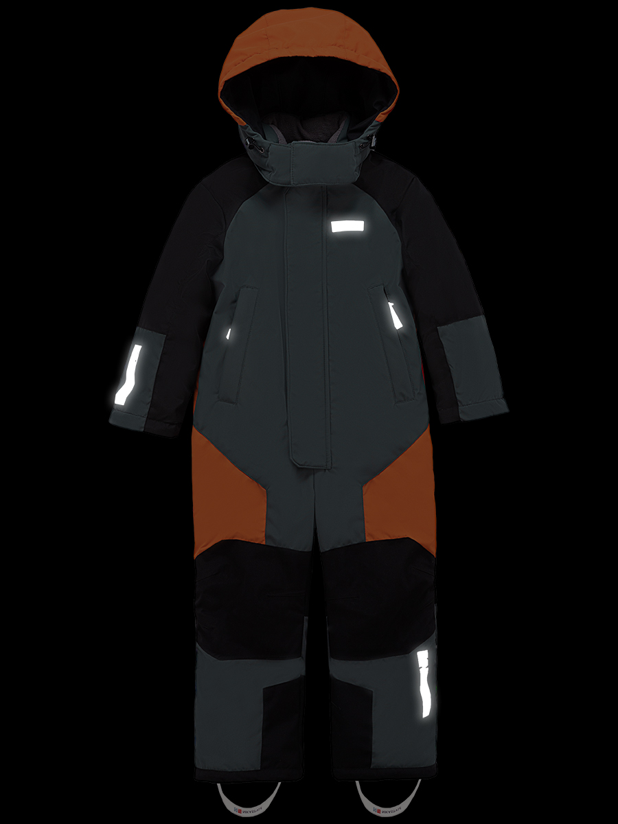 картинка Комбинезон зимний для мальчика NIKASTYLE 8з6524 Мох черный от магазина детских товаров ALiSa