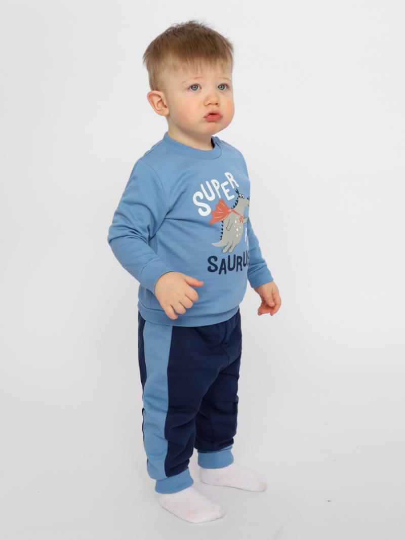 картинка Комплект для мальчика Cherubino CSNB 90166-42-354 Синий от магазина детских товаров ALiSa