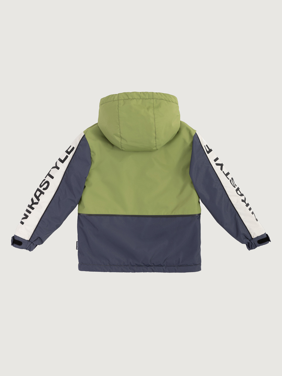картинка Куртка утеплённая для мальчика NIKASTYLE 4м4325 Кешью лайм от магазина детских товаров ALiSa