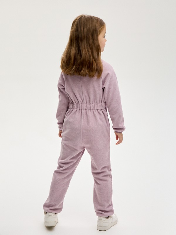 картинка Комбинезон флисовый для девочки NIKASTYLE 8т10824 Орхидея от магазина детских товаров ALiSa