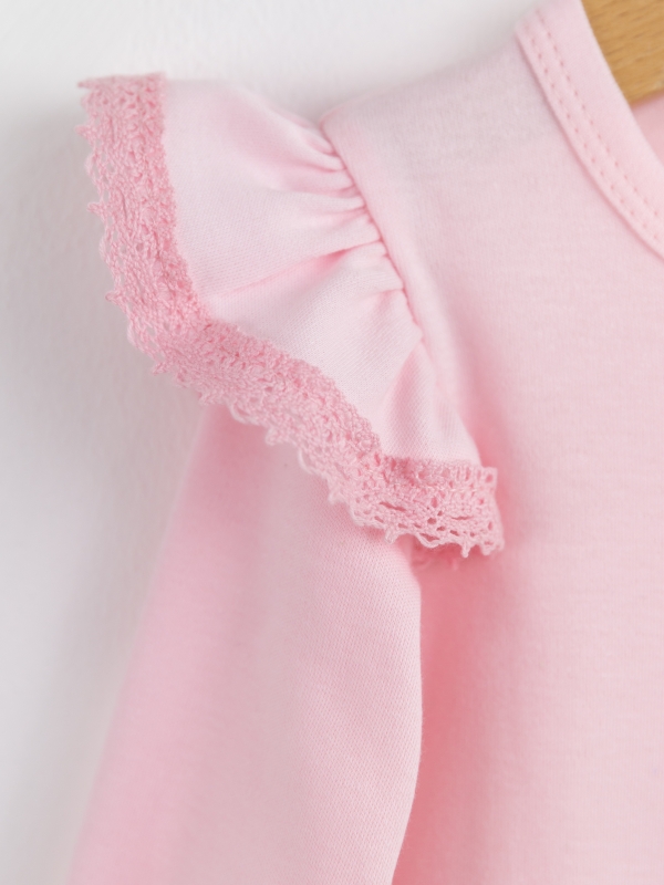 картинка Боди для девочки Baby Boom Б145/2-И Розовый я737 от магазина детских товаров ALiSa