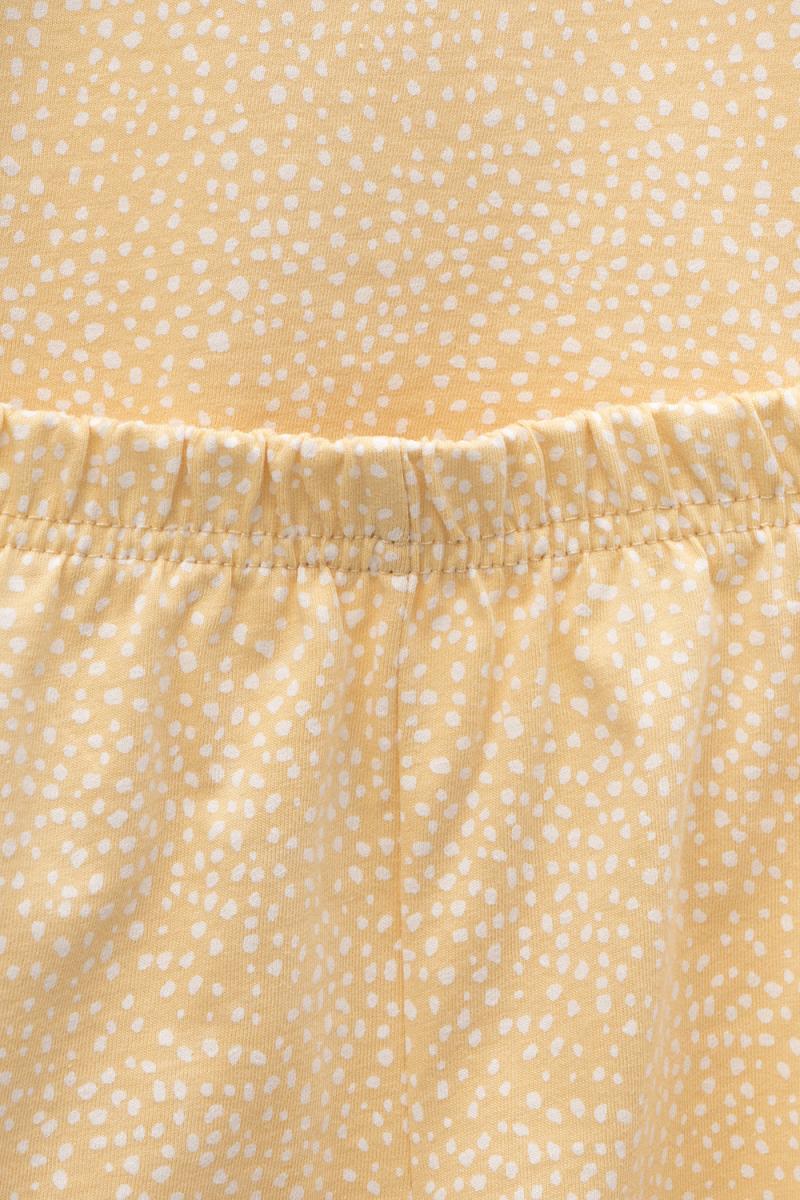 картинка Пижама для девочки Crockid К 1604 светлые блики на светлой мимозе от магазина детских товаров ALiSa