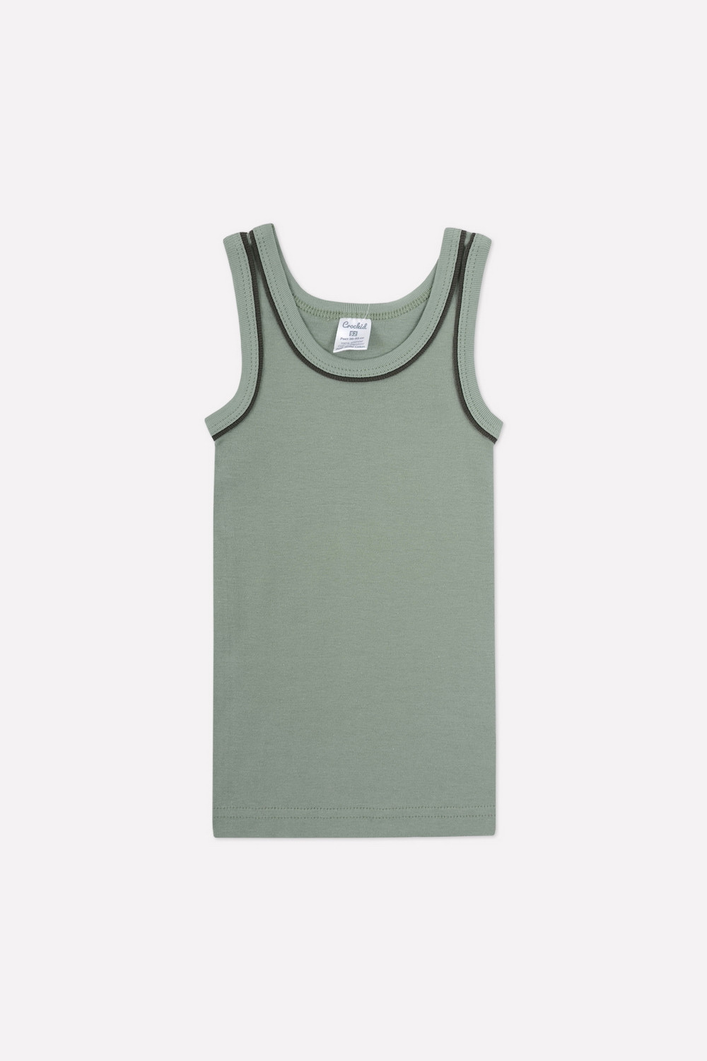 картинка Майка для мальчика Crockid К 1162 милитари (камуфляж) от магазина детских товаров ALiSa