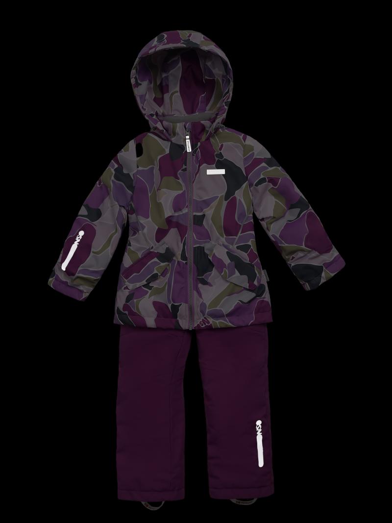 картинка Комплект утеплённый для девочки NIKASTYLE 7м1425 Цикламен Брусника от магазина детских товаров ALiSa