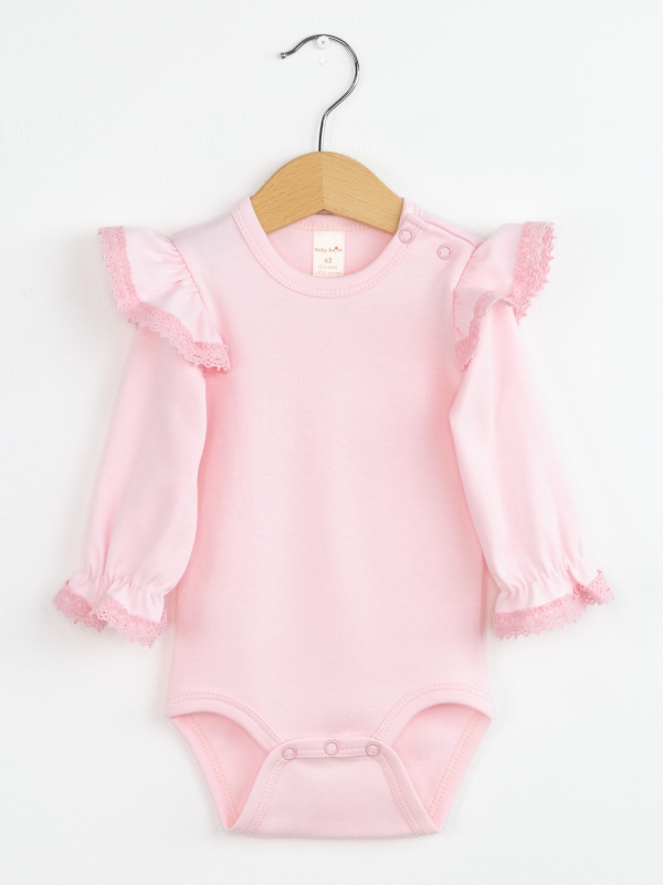 картинка Боди для девочки Baby Boom Б145/2-И Розовый я737 от магазина детских товаров ALiSa