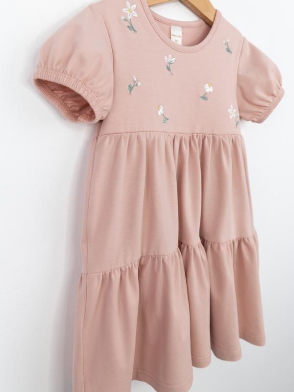 картинка Платье для девочки Baby Boom С266/1-К Бежевая пудра от магазина детских товаров ALiSa