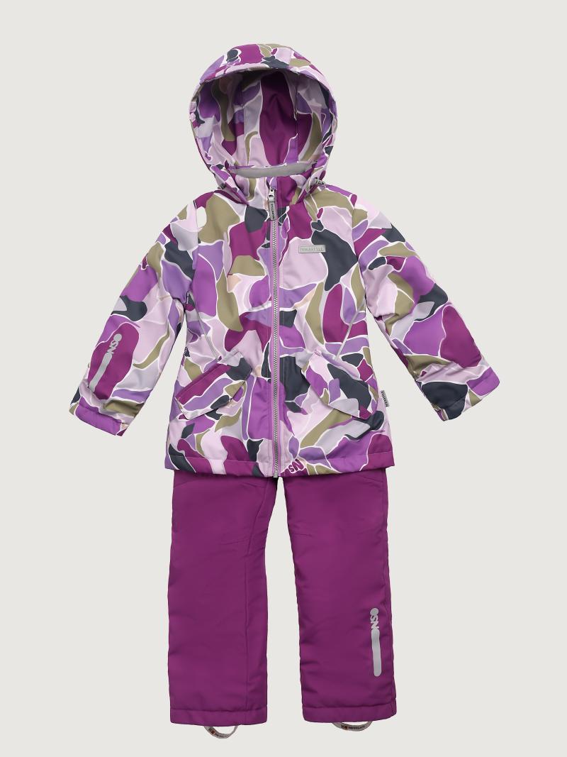 картинка Комплект утеплённый для девочки NIKASTYLE 7м1425 Цикламен Брусника от магазина детских товаров ALiSa