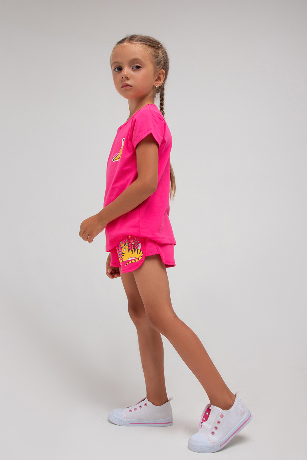 картинка Шорты для девочки Crockid К 4820 темно-розовый к1288 от магазина детских товаров ALiSa