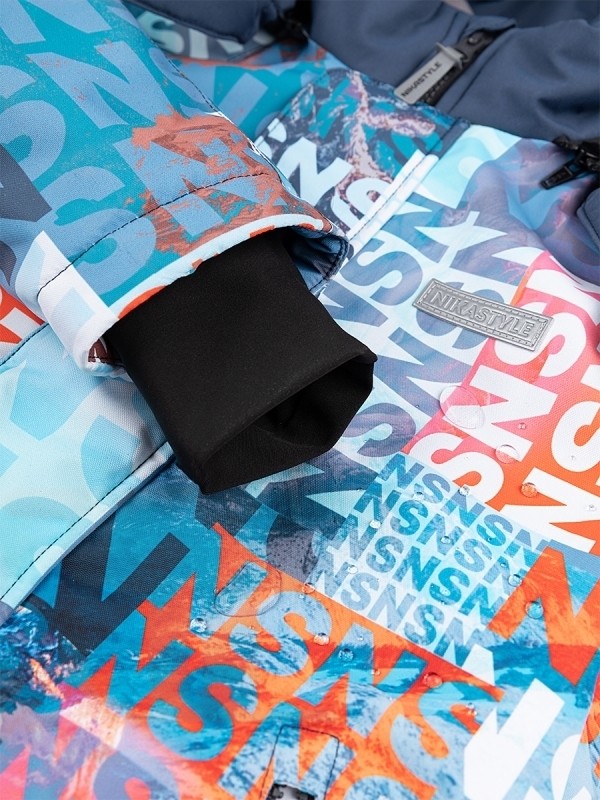 картинка Комбинезон зимний для мальчика NIKASTYLE 8з2524 Лед деним от магазина детских товаров ALiSa