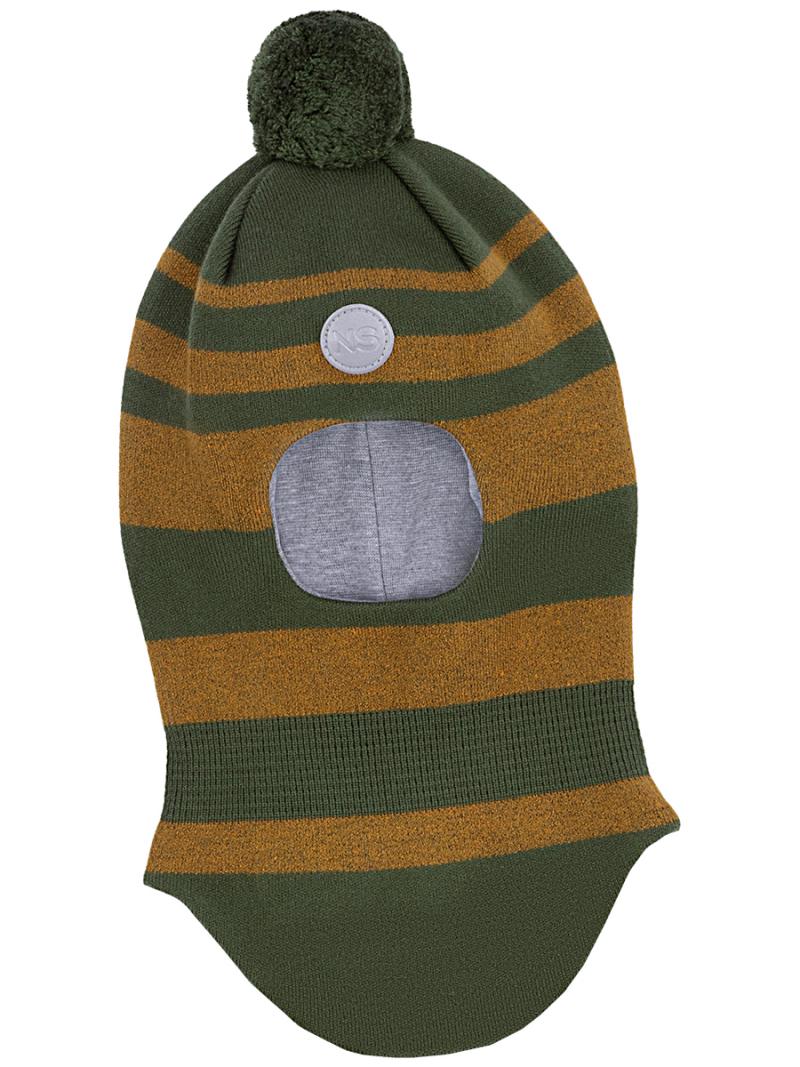 картинка Шлем демисезонный для мальчика NIKASTYLE 10м10124 хаки горчика от магазина детских товаров ALiSa