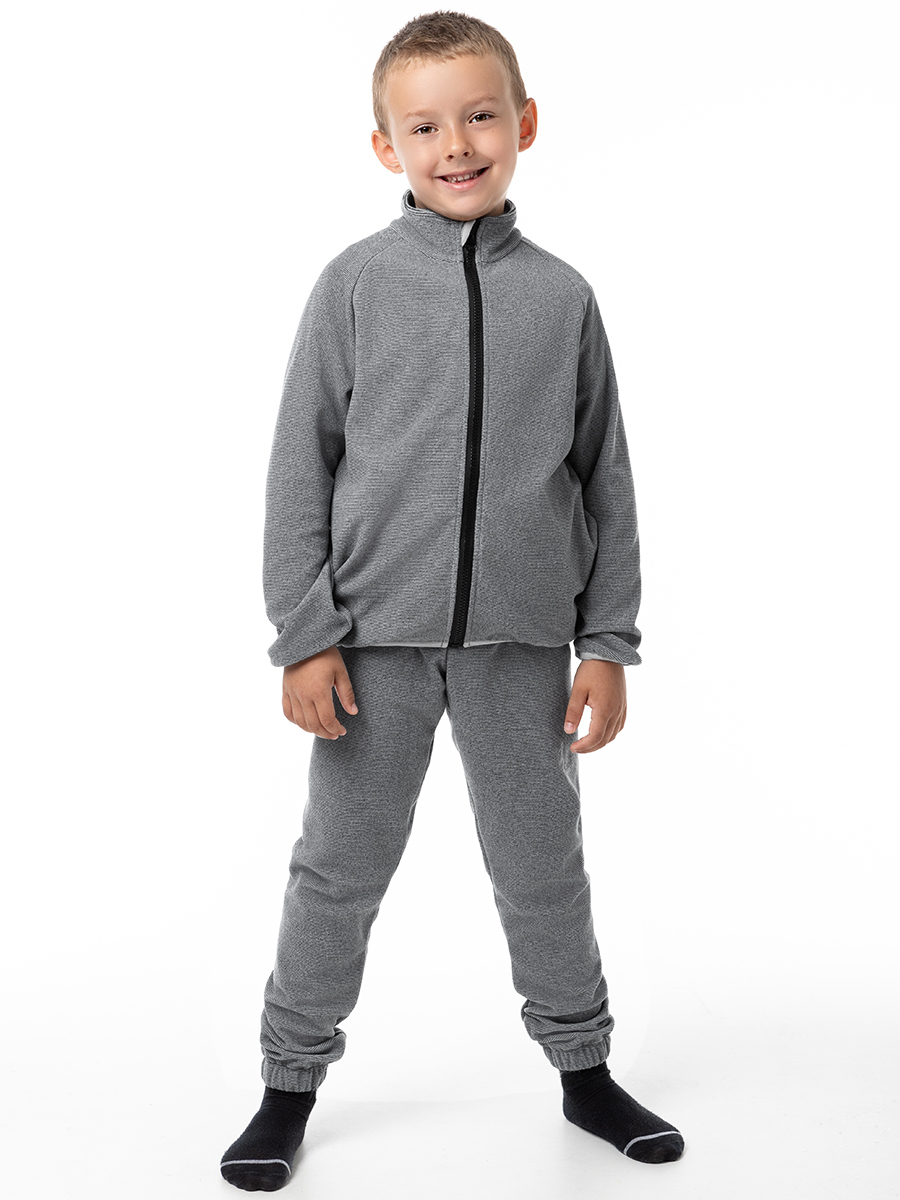 картинка Комплект флис для мальчика NIKASTYLE 7т11524 Темно-серый от магазина детских товаров ALiSa