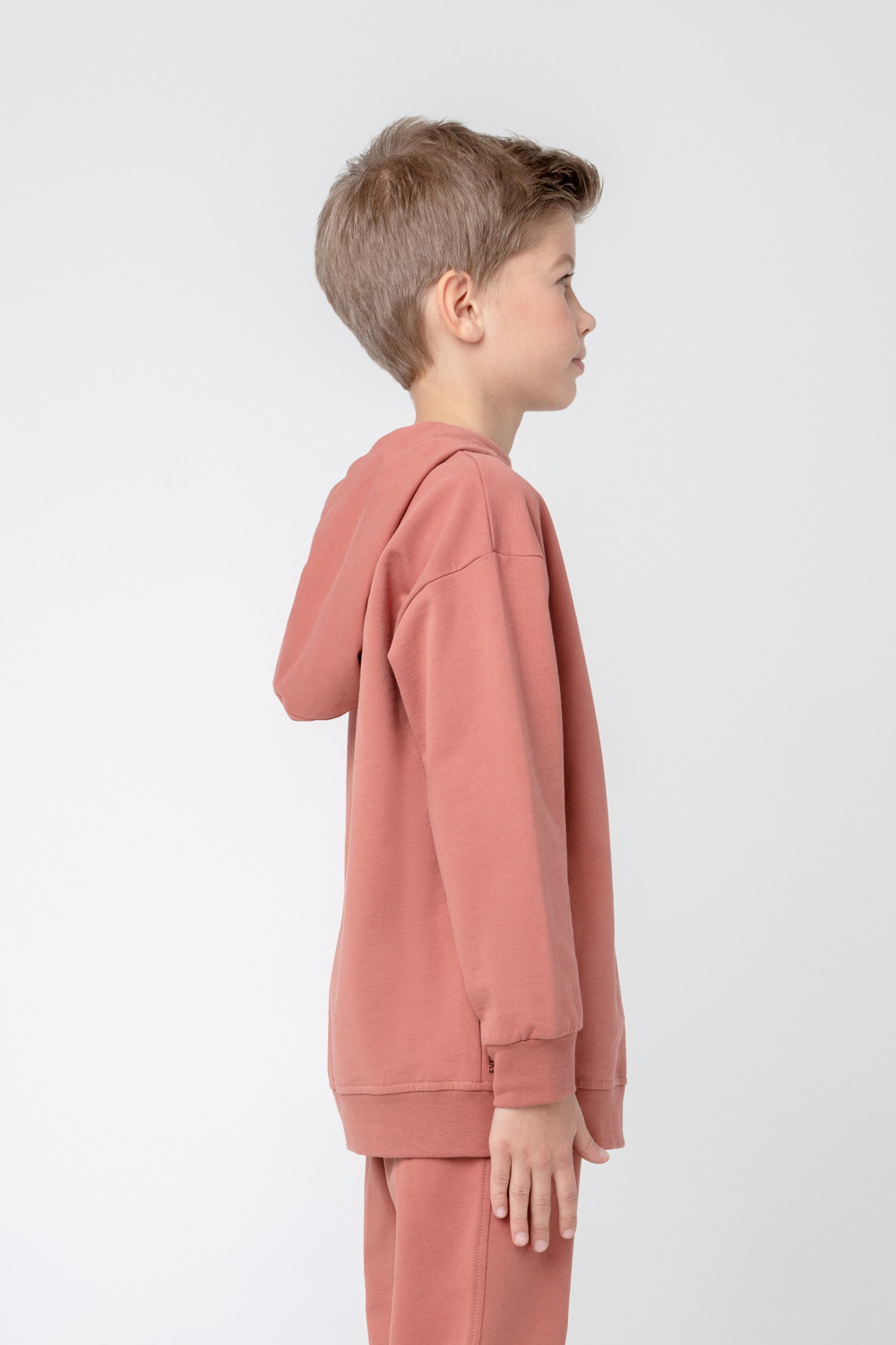 картинка Джемпер для мальчика Crockid КР 302000 медно-коричневый к370 от магазина детских товаров ALiSa