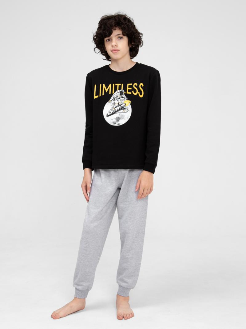 картинка Пижама для мальчика CWJB 50145-22 Черный от магазина детских товаров ALiSa