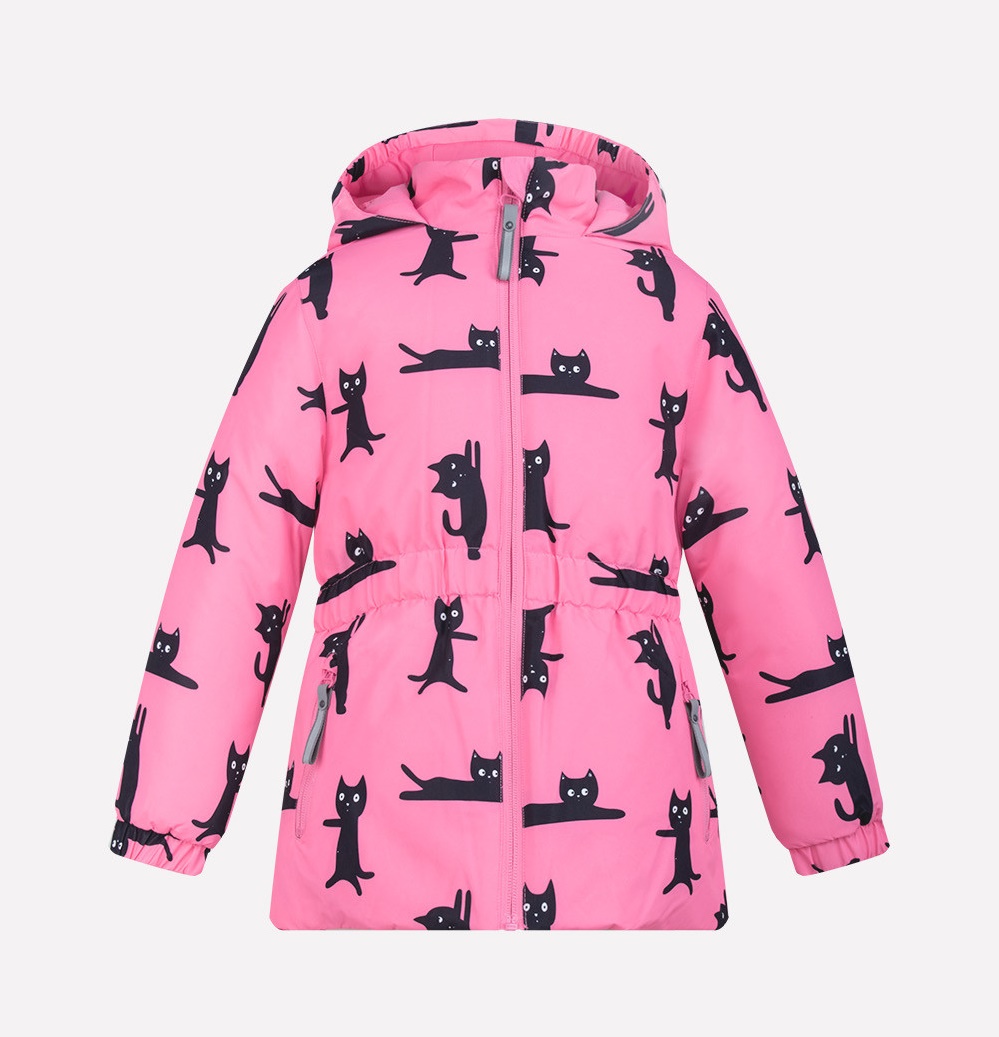 картинка Куртка зимняя для девочки Crockid ВК 38032/н/2 ГР от магазина детских товаров ALiSa