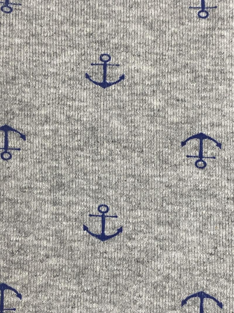 картинка Комплект белья для мальчика Youlala YLA 5158700103 Серый, якоря от магазина детских товаров ALiSa