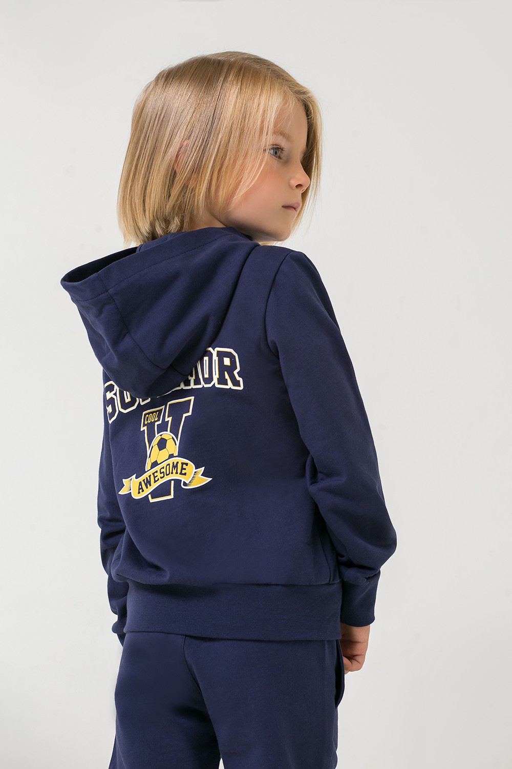 картинка Куртка для мальчика Crockid К 301276 глубокий синий к1259 от магазина детских товаров ALiSa