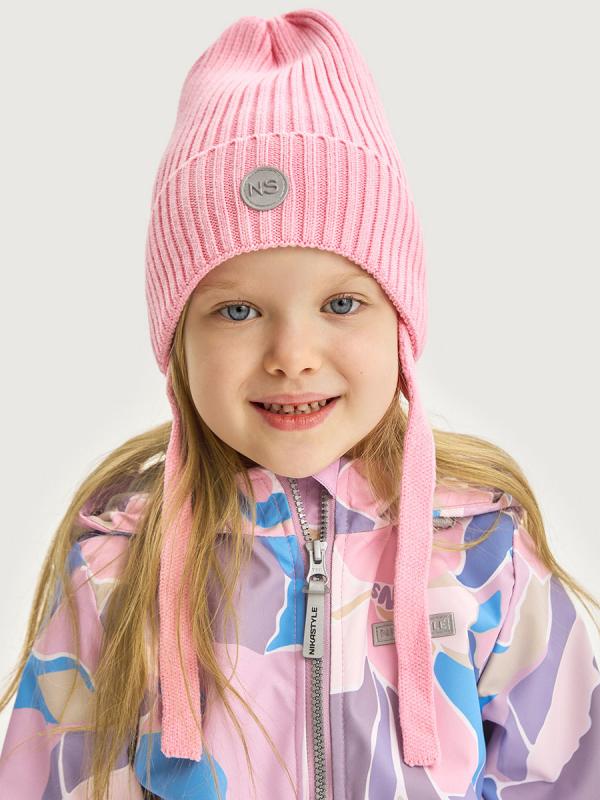 картинка Шапка для девочки NIKASTYLE 11м10425 Розовый от магазина детских товаров ALiSa