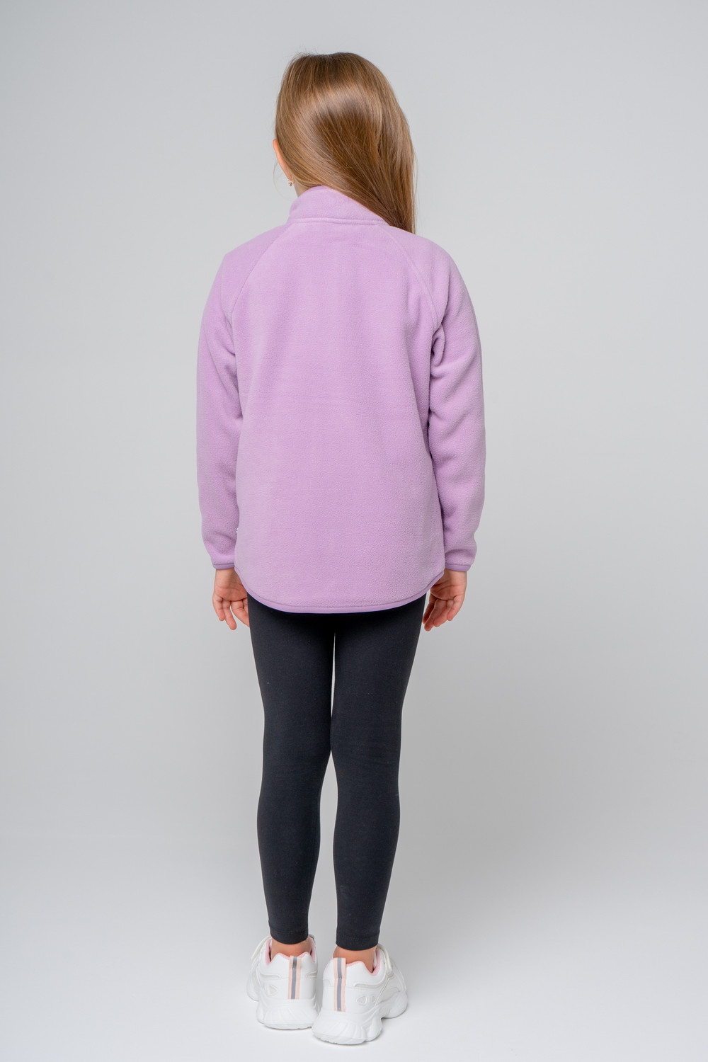картинка Куртка флисовая для девочки Crockid ФЛ 34011/24 ГР от магазина детских товаров ALiSa