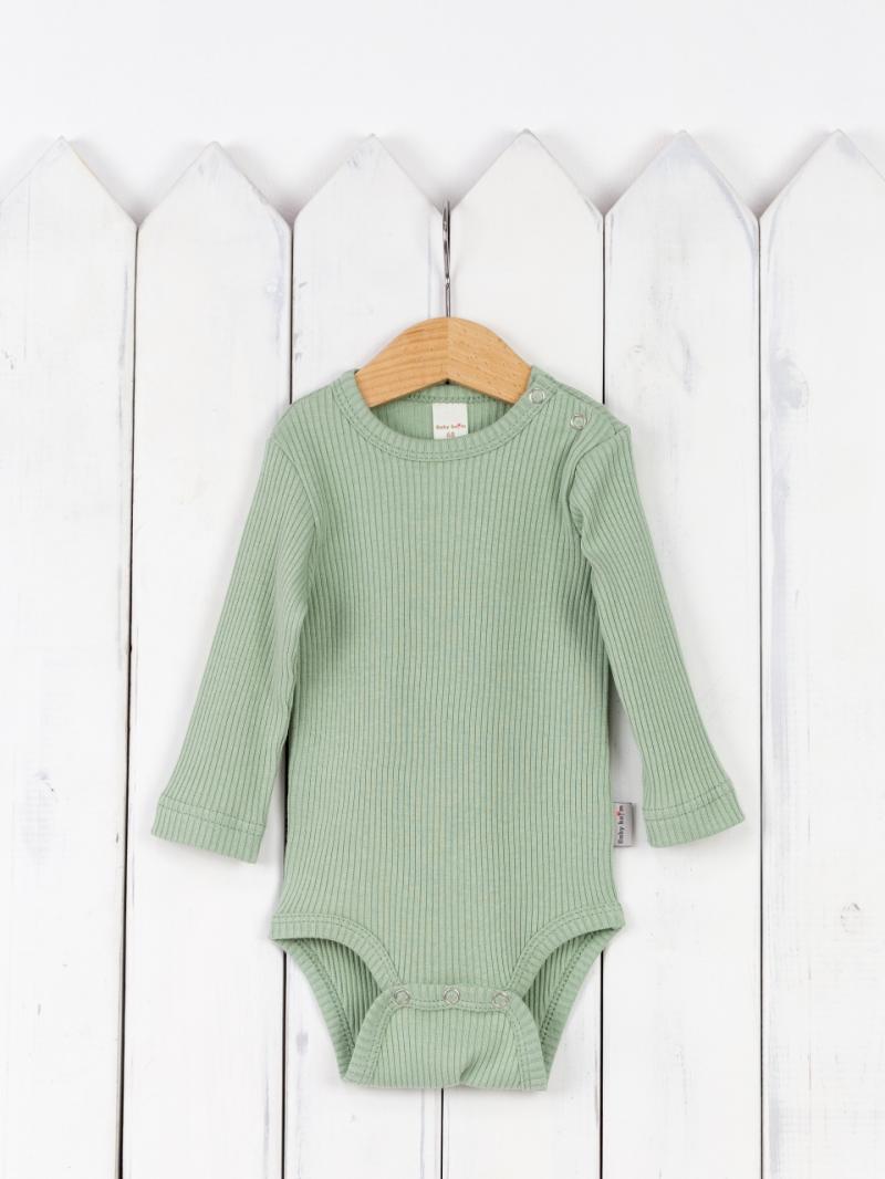 картинка Боди детское Baby Boom Б104/7-И Серебристо зеленый я704 от магазина детских товаров ALiSa