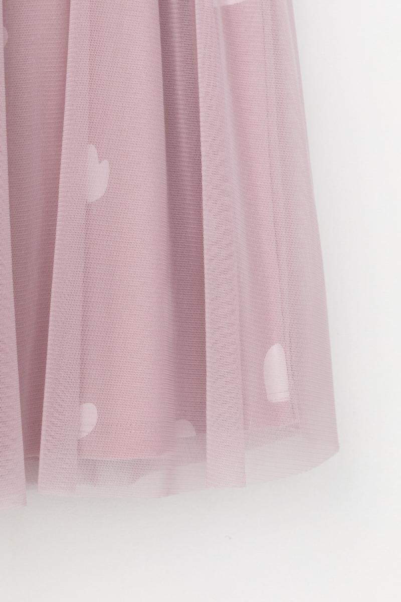 картинка Платье для девочки Crockid КР 5734 розово-сиреневый, сердечки к449 от магазина детских товаров ALiSa