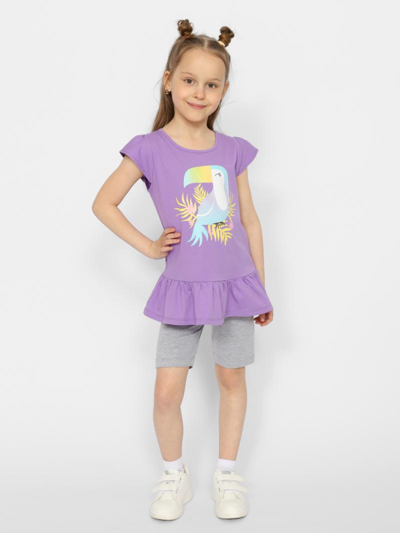 картинка Комплект для девочки CSKG 90183-45-372 Лаванда от магазина детских товаров ALiSa