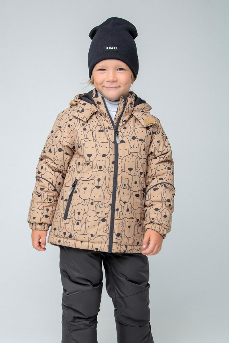 картинка Куртка зимняя для мальчика Crockid ВК 36075/н/2 ГР от магазина детских товаров ALiSa