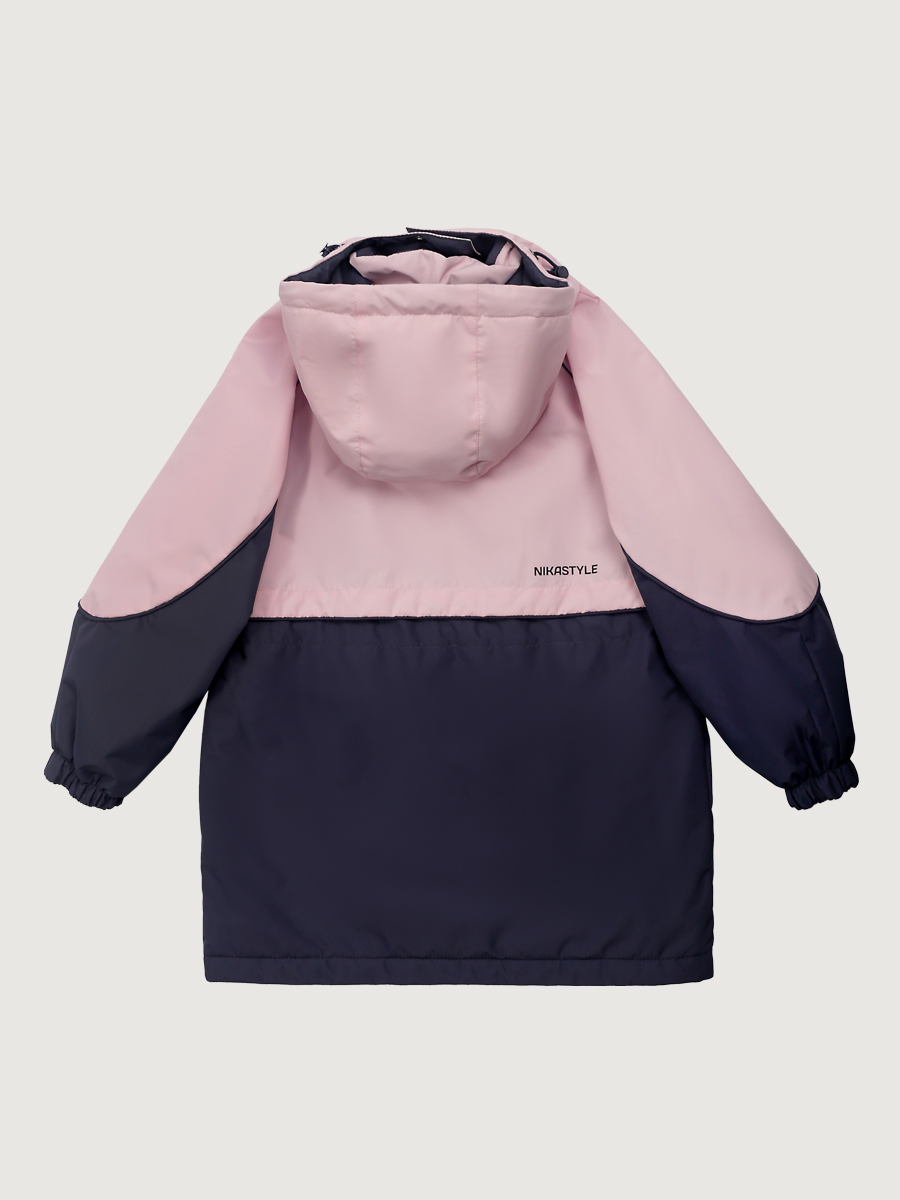 картинка Парка утеплённая для девочки NIKASTYLE 5м3425 Сакура Графит от магазина детских товаров ALiSa