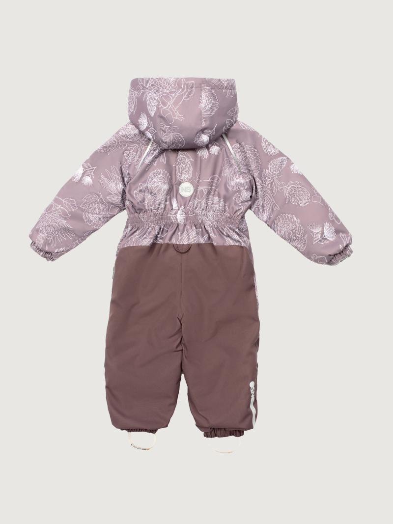 картинка Комбинезон утеплённый для девочки NIKASTYLE 8м1625 Какао шоколад от магазина детских товаров ALiSa