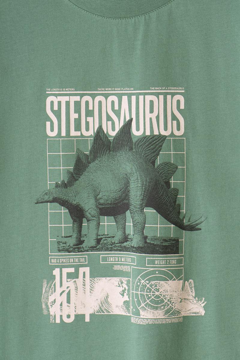 картинка Футболка для мальчика КБ 301922 лесной мох к80 от магазина детских товаров ALiSa