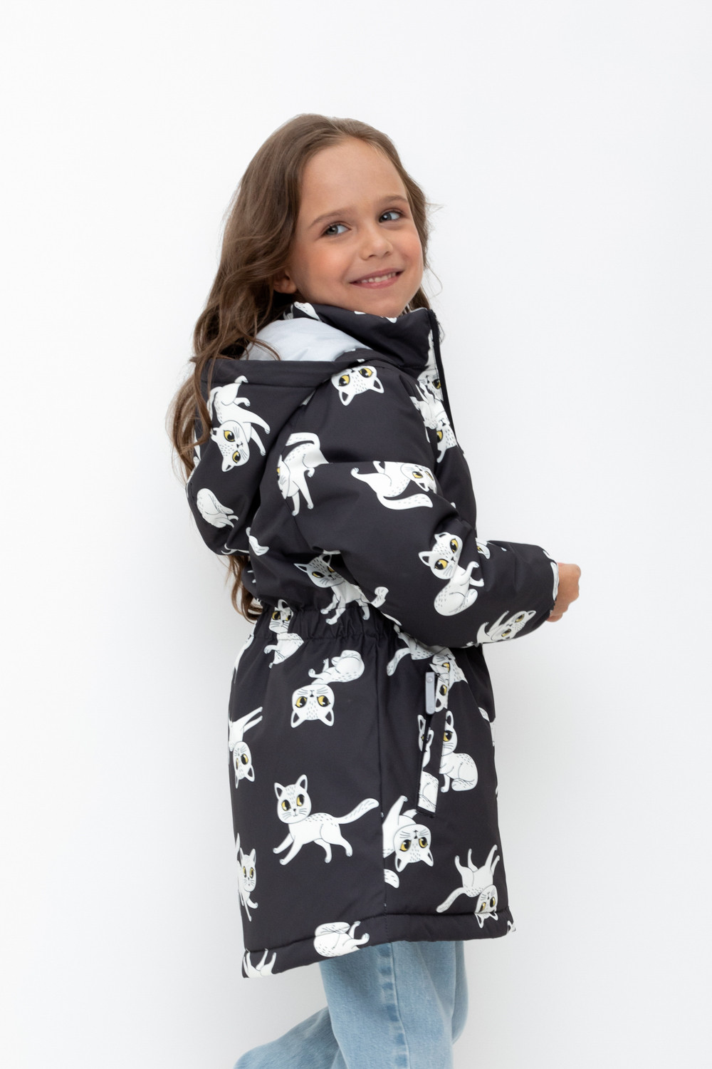 картинка Куртка зимняя для девочки Crockid ВК 38075/н/2 ГР от магазина детских товаров ALiSa