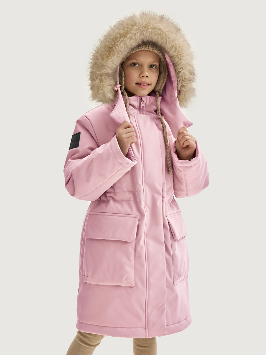 картинка Парка для девочки NIKASTYLE 5з8025 Орхидея от магазина детских товаров ALiSa