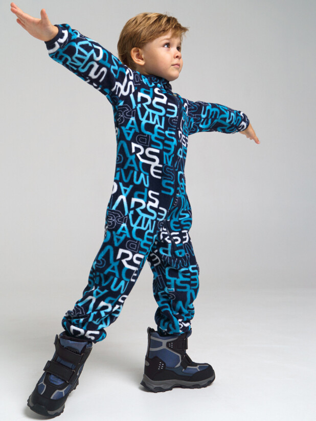 картинка Комбинезон флисовый для мальчика PL 32112014 от магазина детских товаров ALiSa