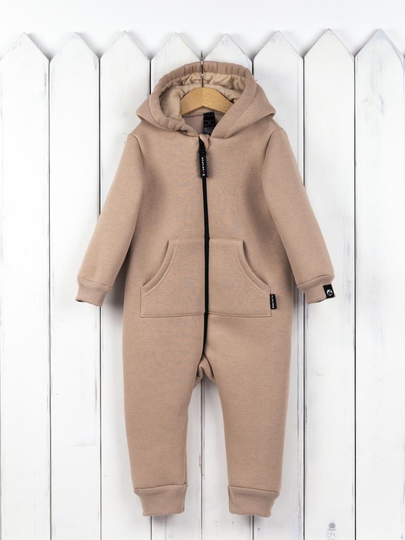 картинка Комбинезон детский Baby Boom К183/28-Ф Бежевый от магазина детских товаров ALiSa