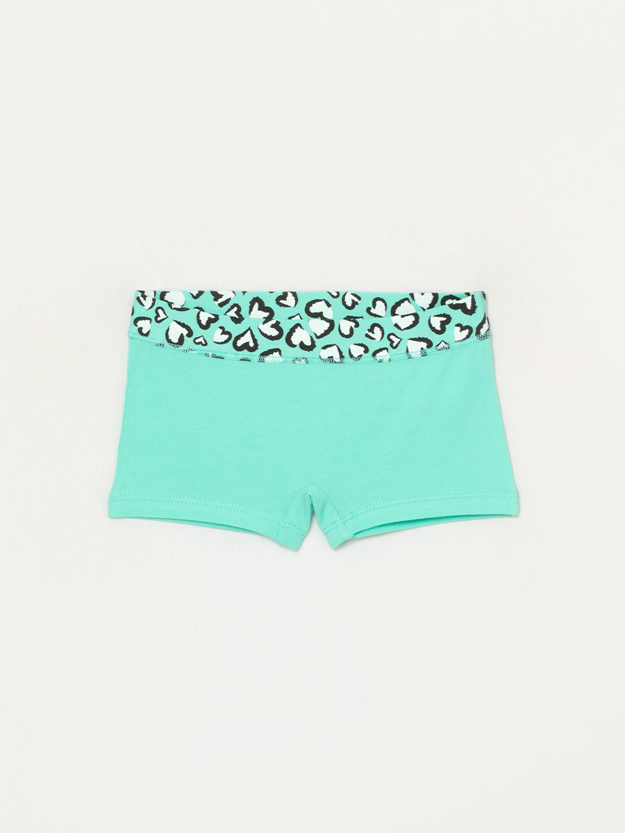 картинка Трусы-шорты для девочки CSKG 10086-38 Ментоловый от магазина детских товаров ALiSa