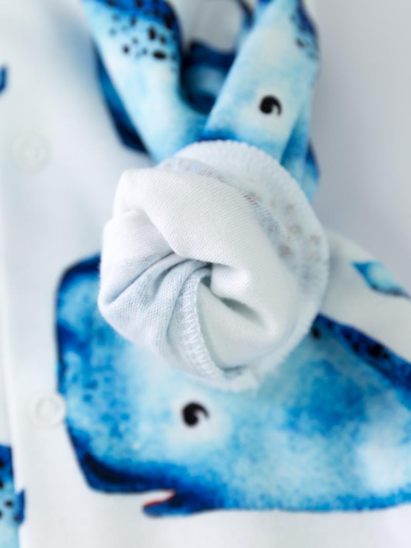 картинка Комплект детский Baby Boom КН109/2-И Синий кит от магазина детских товаров ALiSa