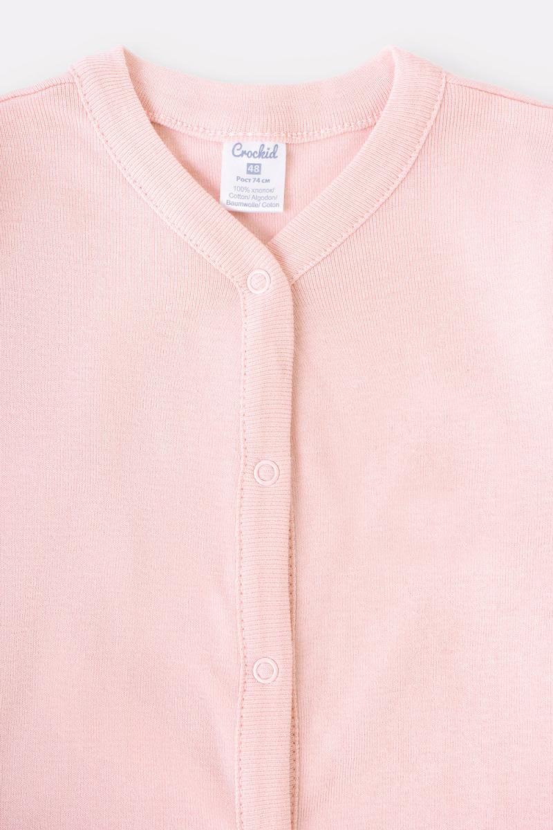 картинка Комбинезон для девочки Crockid К 6259 розовый жемчуг (ёжики) я113 от магазина детских товаров ALiSa