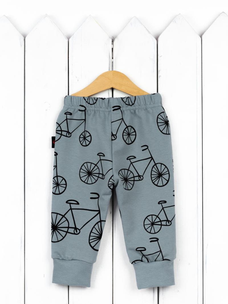 картинка Брюки для мальчика Baby Boom П101/1-Ф Велосиреды на турмалине я714 от магазина детских товаров ALiSa