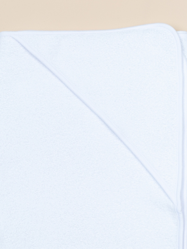 картинка Пелёнка махра для купания Baby Boom ПЛ10/1-М Белый от магазина детских товаров ALiSa