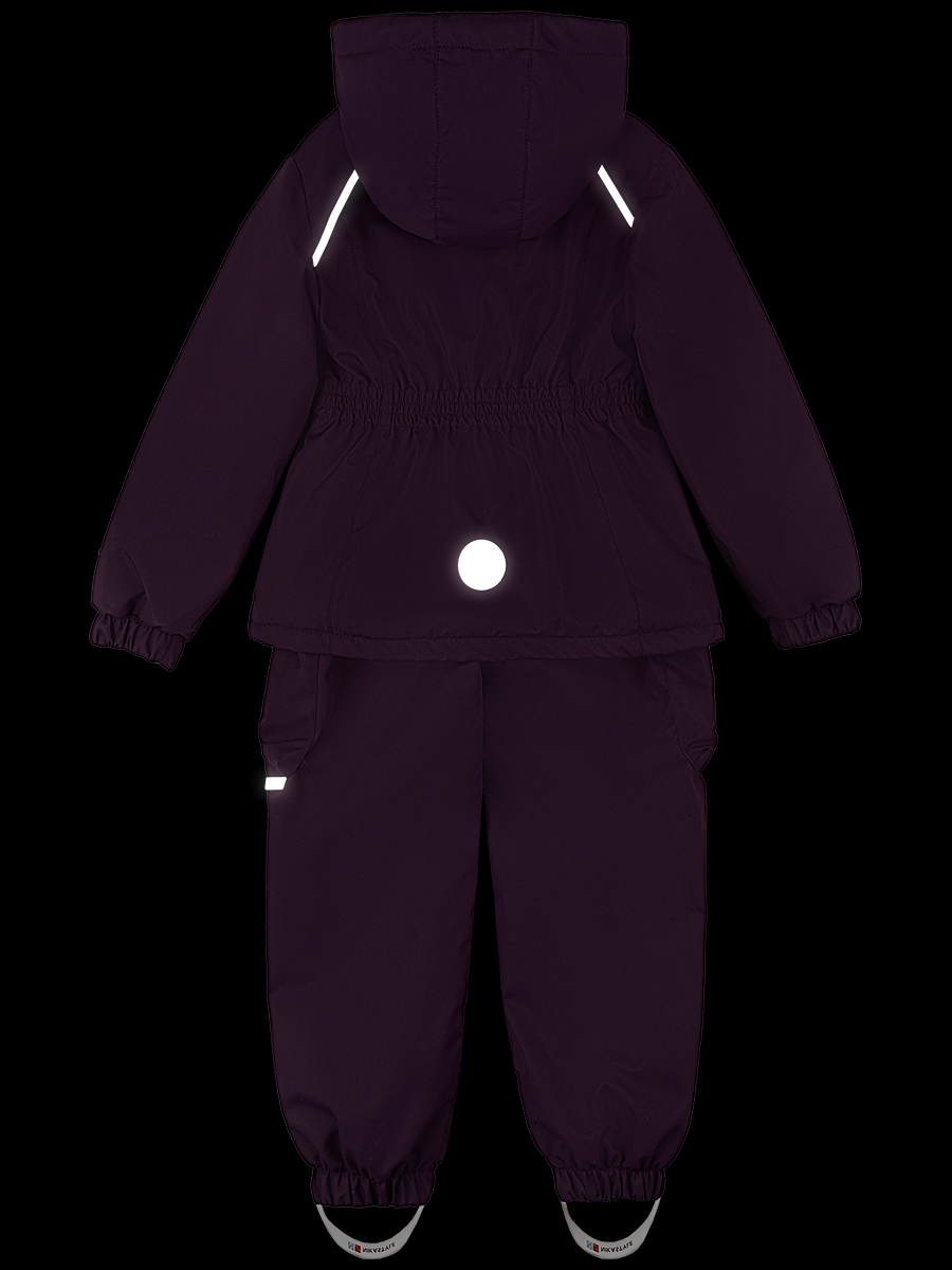 картинка Комплект утепленный для девочки NIKASTYLE 7м2424 вишня пудра от магазина детских товаров ALiSa