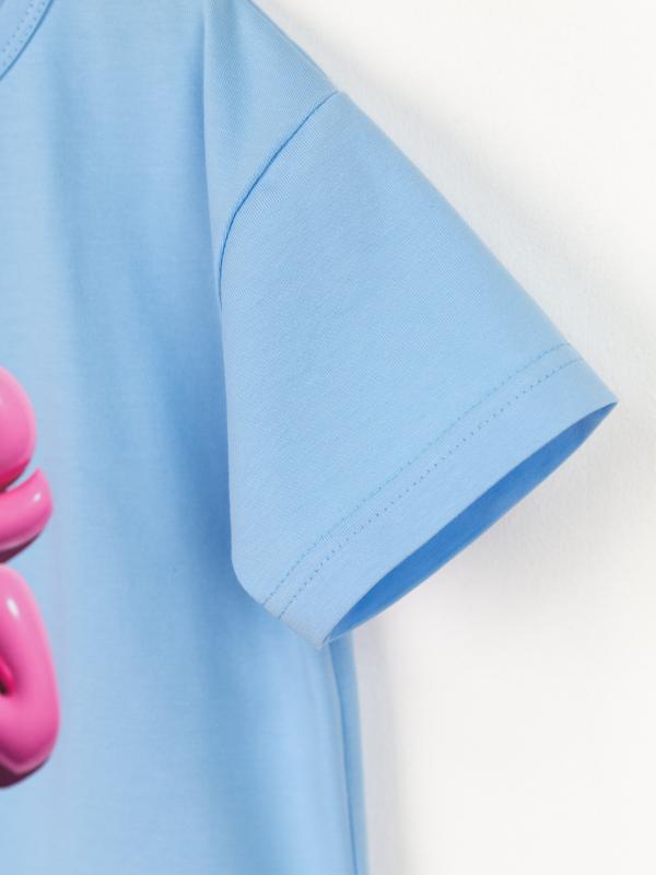 картинка Комплект для девочки Baby Boom КД552/2-К Голубой розовый от магазина детских товаров ALiSa