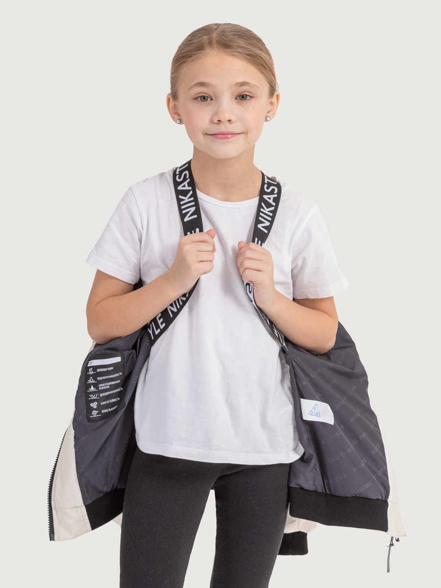 картинка Куртка утеплённая для девочки NIKASTYLE 4м4225 Кешью от магазина детских товаров ALiSa