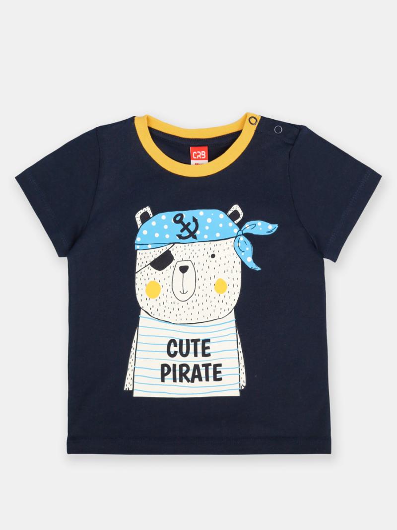 картинка Футболка для мальчика CSBB 63589-41-380 Темно-синий от магазина детских товаров ALiSa