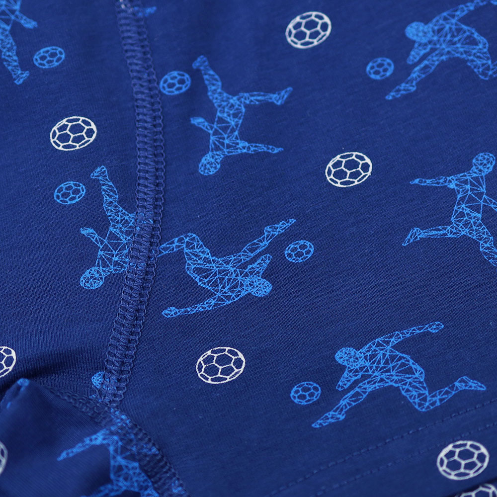 картинка Трусы боксеры для мальчика DR 3360-7901 Синий футбол от магазина детских товаров ALiSa