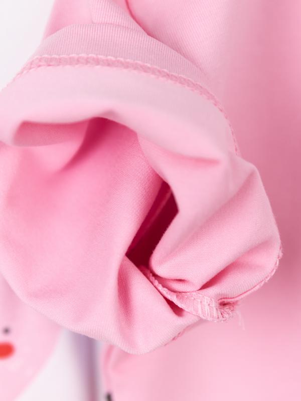 картинка Комплект для девочки Baby Boom КД559/2-К Розовый + сердечки от магазина детских товаров ALiSa