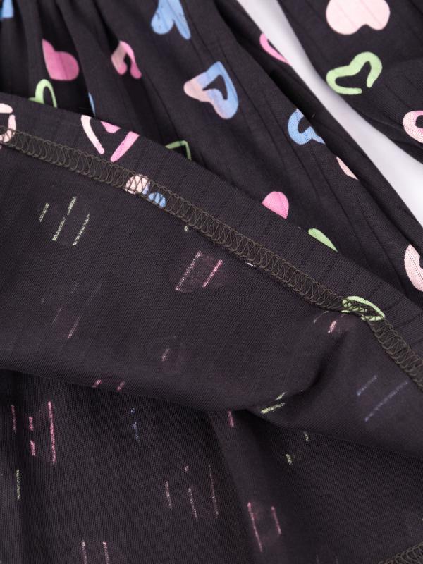 картинка Платье для девочки Baby Boom С246/1-И я729 Сердечки на графите от магазина детских товаров ALiSa