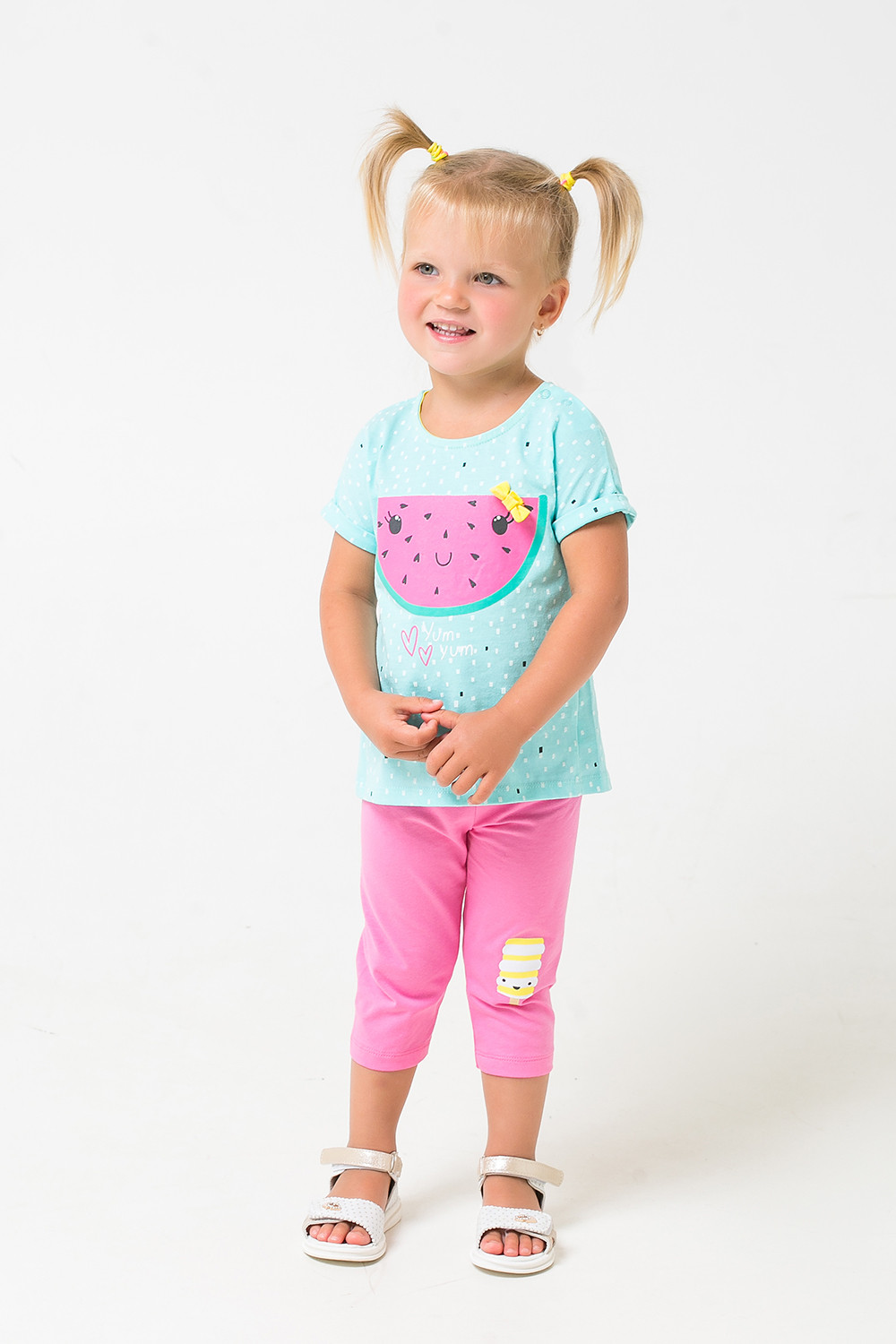 картинка Бриджи для девочки Crockid КР 400003 розовый к275 от магазина детских товаров ALiSa